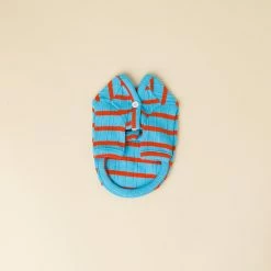 Hey Jerry Preppy Stripe Cardigan Blue Wear