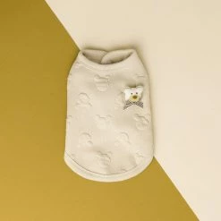 Lila Dog Winnie Bear Vest Cream