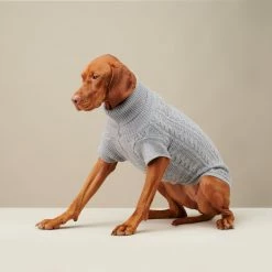 The Barkers Light Grey Fido Turtleneck Wear