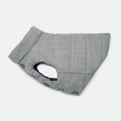 The Barkers Outerwear Light Grey Duke Puffer Vest