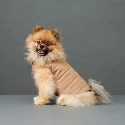 The Barkers Camel Duke Puffer Vest