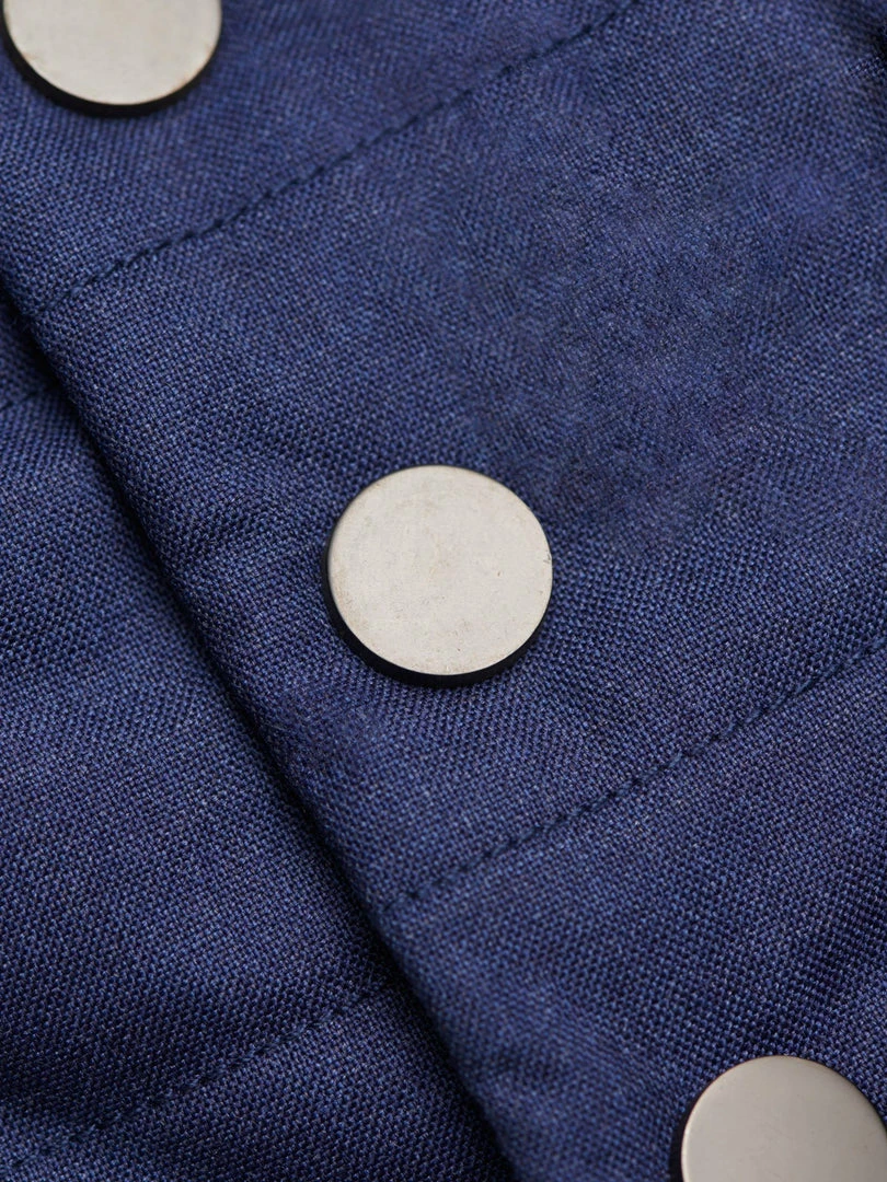 Coupon ๐ The Barkers Blue Duke Puffer Vest Outerwear โญ 7 The Barkers Blue Duke Puffer Vest Outerwear