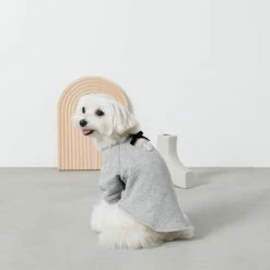 Mon Cheri Ribbon Sweatshirt Top Grey