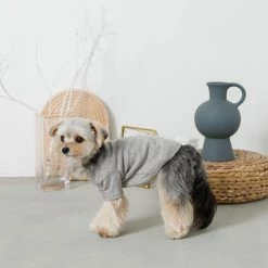 Mon Cheri Simple Piping Pullover Grey