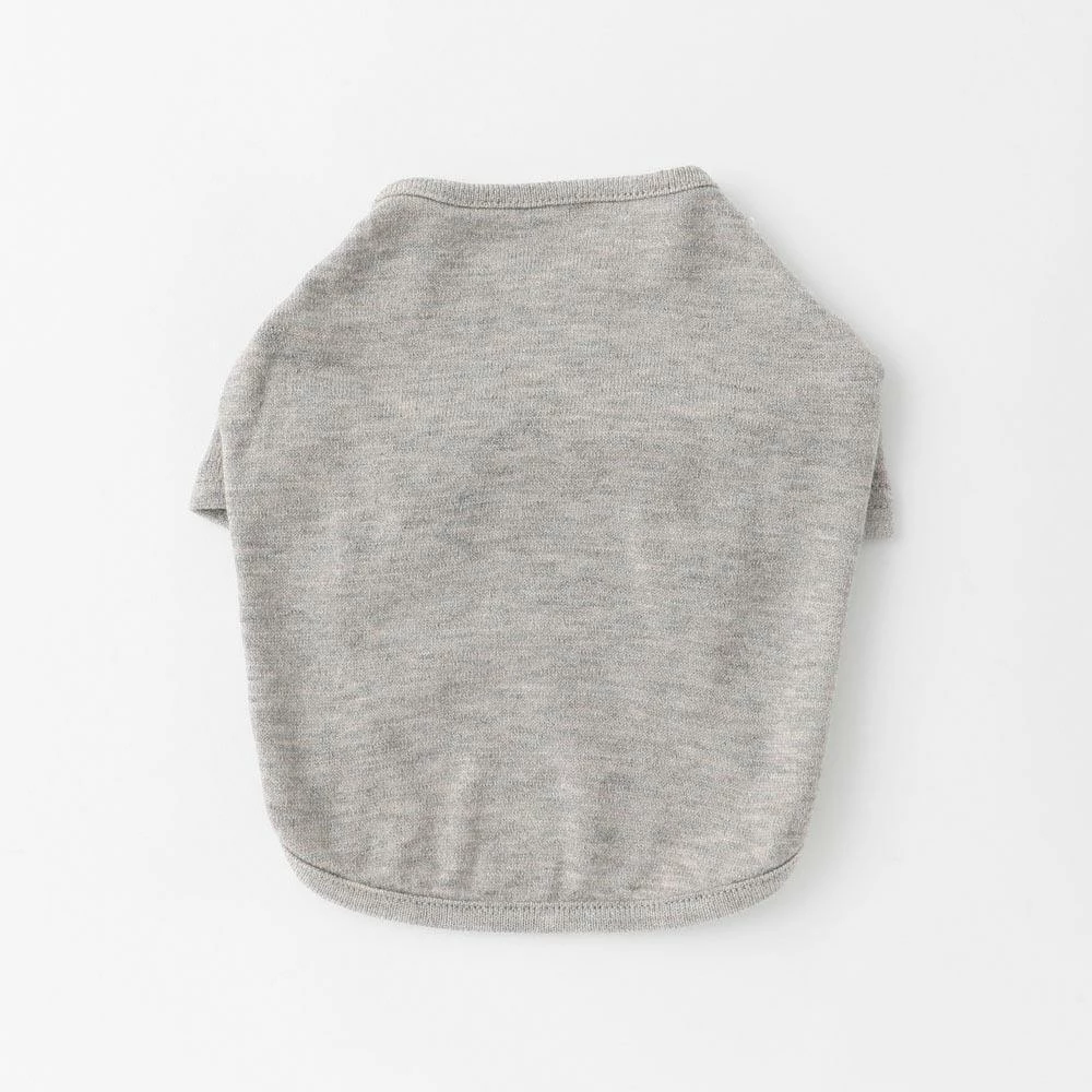 Coupon ❤️ Mon Cheri Simple Piping Pullover Grey ✨ 5 Mon Cheri Simple Piping Pullover Grey