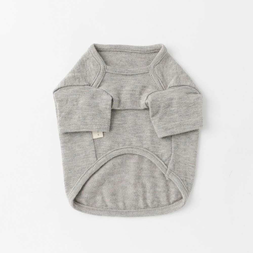 Coupon ❤️ Mon Cheri Simple Piping Pullover Grey ✨ 3 Mon Cheri Simple Piping Pullover Grey