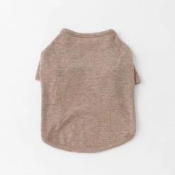 Mon Cheri Simple Piping Pullover Brown