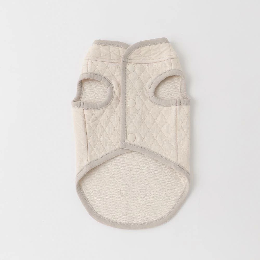 Promo ❤️ Mon Cheri Outerwear Color Scheme Quilted Vest Ivory ✨ 3 Mon Cheri Outerwear Color Scheme Quilted Vest Ivory