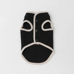 Mon Cheri Outerwear Color Scheme Quilted Vest Black