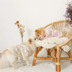 Mon Cheri Dot Quilted Top Pink