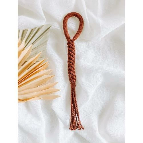 Best Sale ๐ Ember And Ivory Play Macrame Rope Toy Rust โจ 5 Ember And Ivory Play Macrame Rope Toy Rust