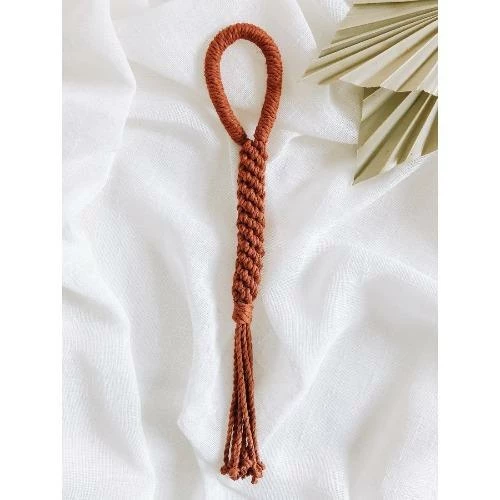 Best Sale ๐ Ember And Ivory Play Macrame Rope Toy Rust โจ 4 Ember And Ivory Play Macrame Rope Toy Rust
