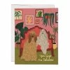 Red Cap Cards Afghan Dogs Card Paper