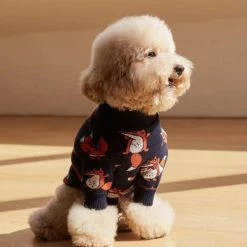 And Blank Wear Captain Fox Navy Sweater