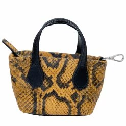 Shaya Clean Up Purse Embossed Yellow Walk