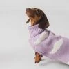 Bark And Tumble Dachshund Never Stop Dreaming Turtleneck New