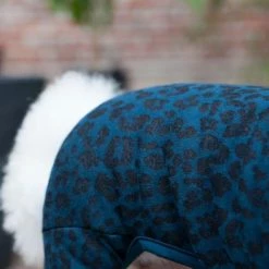 Dentists Appointment Wear Leopard Print Blue Onesie