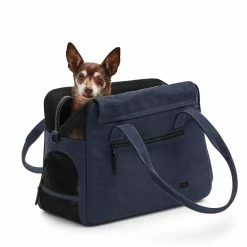 Just Fred Destination Dog Tote Navy Carry
