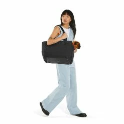 Just Fred Weekend Dog Tote Black