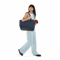 Just Fred Weekend Dog Tote Navy Carry