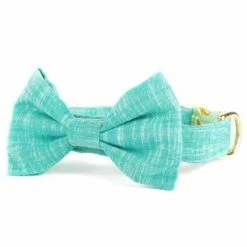 The Foggy Dog Style Peacock Bow Tie Collar
