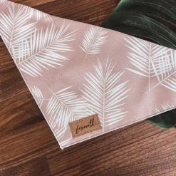 FoxMoth Dusty Pink Palms Bandana Style