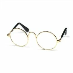 The Paw Wag Company Round Glasses Gold