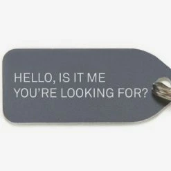 Growlees Hello, Is It Me You're Looking For Collar Charm Style