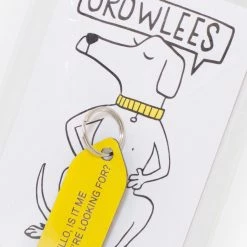 Growlees Hello, Is It Me You're Looking For Collar Charm Style