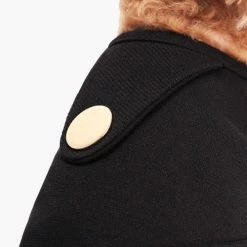 Huts And Bay Double Button Dress