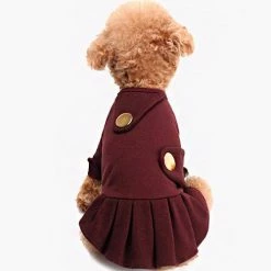 Huts And Bay Double Button Dress