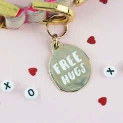 Hello Harriet Free Hugs Collar Charm Style