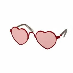 The Paw Wag Company Heart Glasses Red