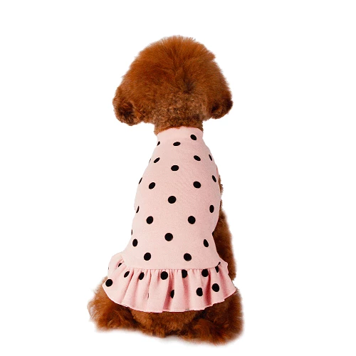 Flash Sale 🔔 Little Collin Flocking Dot 👗 Dress Pink Wear 🎉 3 Little Collin Flocking Dot Dress Pink Wear