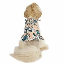 Little Collin Tropical Summer Dress Peach Wear