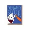 La Familia Green Paper Solidarity Sister Card