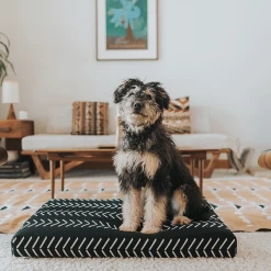 LAY LO Black And White Chevron Dog Bed Or Bed Cover Live