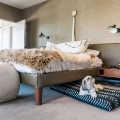 LAY LO Black And White Chevron Dog Bed Or Bed Cover Live