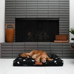 Hot Sale ๐ LAY LO Live Black Terrazzo Mid-Century Modern ๐ Dog Bed Or Bed Cover ๐ 11 LAY LO Live Black Terrazzo Mid-Century Modern Dog Bed Or Bed Cover