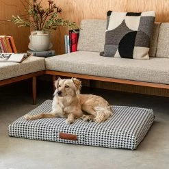 New ๐ LAY LO Live Houndstooth ๐ถ Dog Bed Or Bed Cover ๐ 19 LAY LO Live Houndstooth Dog Bed Or Bed Cover