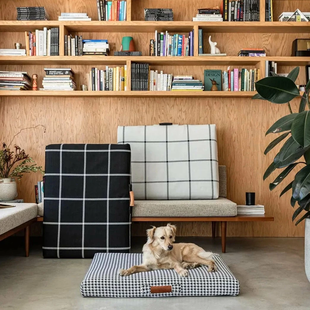 New ๐ LAY LO Live Houndstooth ๐ถ Dog Bed Or Bed Cover ๐ 8 LAY LO Live Houndstooth Dog Bed Or Bed Cover