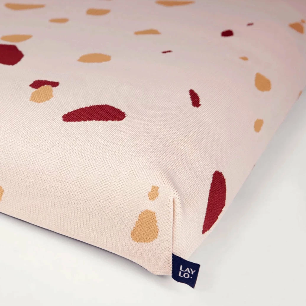 Coupon โ๏ธ LAY LO Pink Terrazzo Mid-Century Modern ๐ฆฎ Dog Bed Or Bed Cover โ๏ธ 3 LAY LO Pink Terrazzo Mid-Century Modern Dog Bed Or Bed Cover