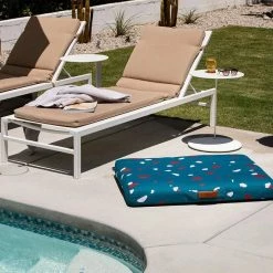 Coupon ⭐ LAY LO Teal Terrazzo Mid-Century Modern 🦮 Dog Bed Or Bed Cover 🥰 19 LAY LO Teal Terrazzo Mid-Century Modern Dog Bed Or Bed Cover