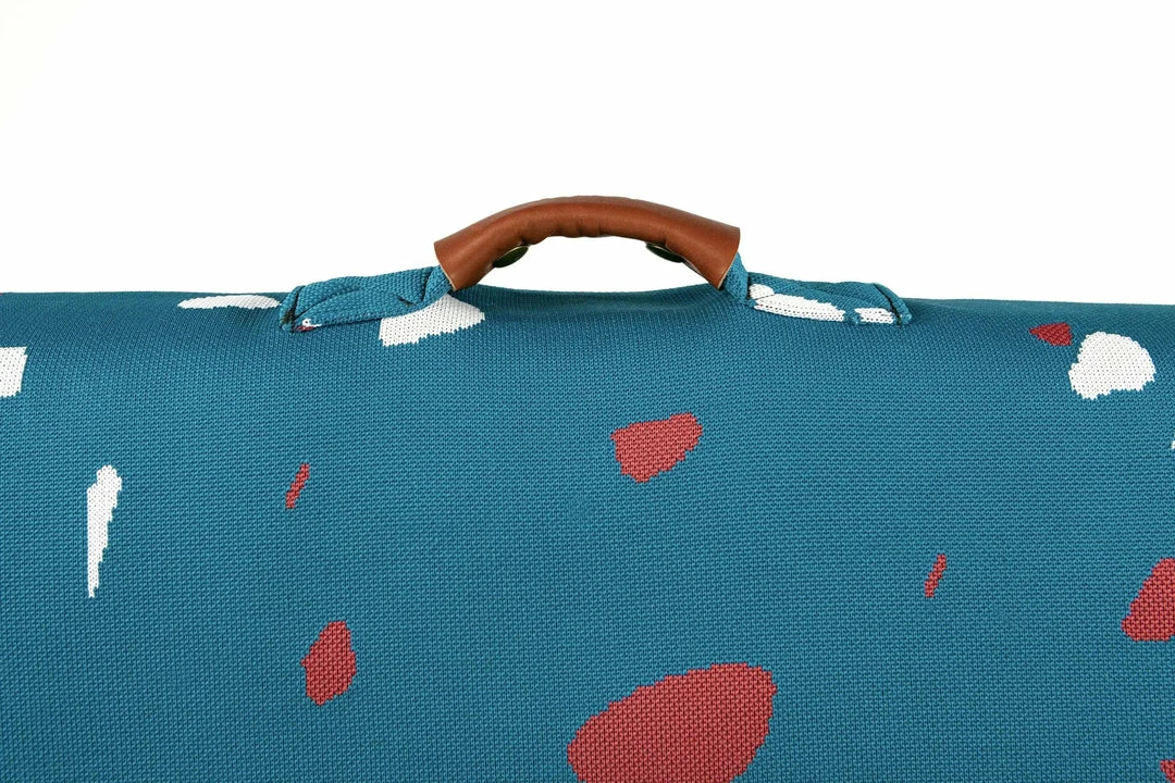 Coupon ⭐ LAY LO Teal Terrazzo Mid-Century Modern 🦮 Dog Bed Or Bed Cover 🥰 8 LAY LO Teal Terrazzo Mid-Century Modern Dog Bed Or Bed Cover