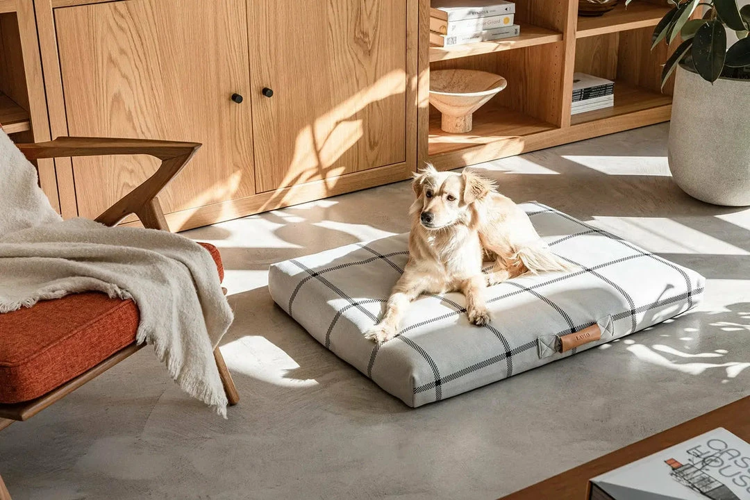 Hot Sale 💯 LAY LO Live White Plaid 🐶 Dog Bed Or Bed Cover 🔥 5 LAY LO Live White Plaid Dog Bed Or Bed Cover