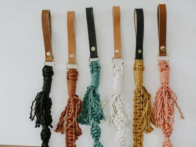 Best Sale 🥰 Macramama Macrame Leash Mustard Walk 👍 4 Macramama Macrame Leash Mustard Walk