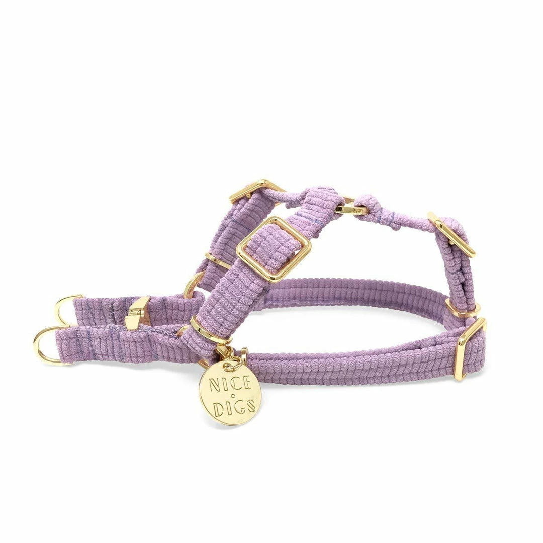 New ๐ Nice Digs Cord Non Pull Harness Lilac ๐ฅ 3 Nice Digs Cord Non Pull Harness Lilac
