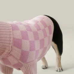 Wholesale π₯ Bark And Tumble New Pink Checkerboard Turtleneck π 10 Bark And Tumble New Pink Checkerboard Turtleneck