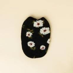 Near By Us Floral Wool Vest Black Wear