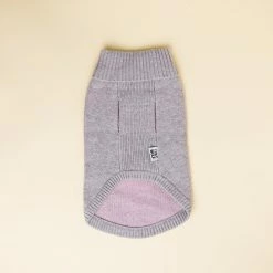 Tiny Wolf Grey Love Heart Sweater Wear